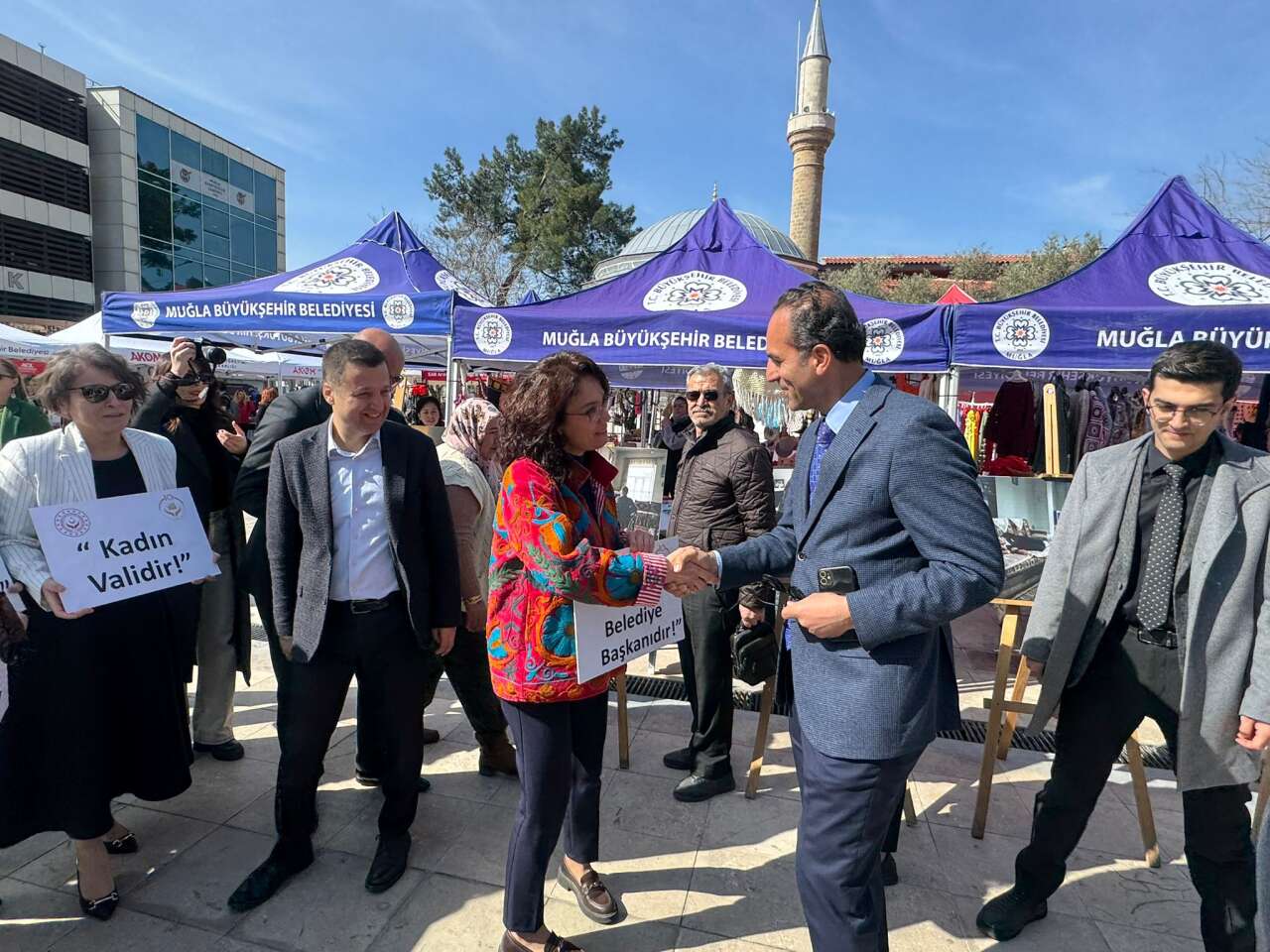 Muğla’da 8 Mart İçin Anlamlı Buluşma Kadınlar Sessiz Adımlarla Meydanda 9